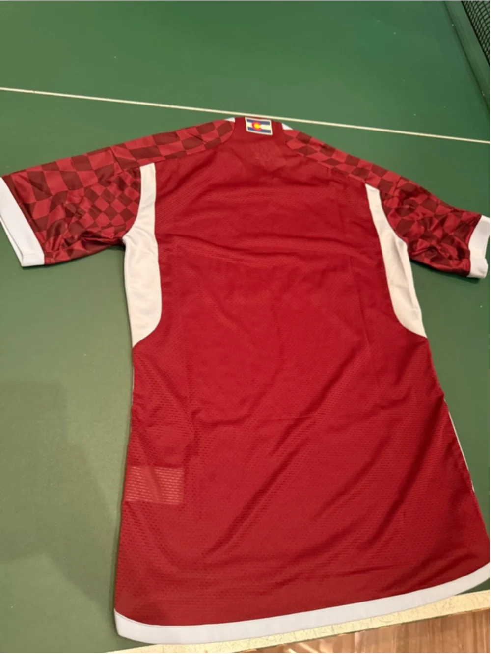 New 🔴 adidas Colorado Rapids 2024 “One Flag” Authentic Home Jersey , Men’s XS